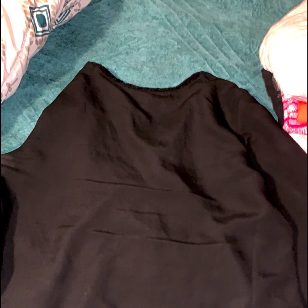 Black dress shirt with sequins!